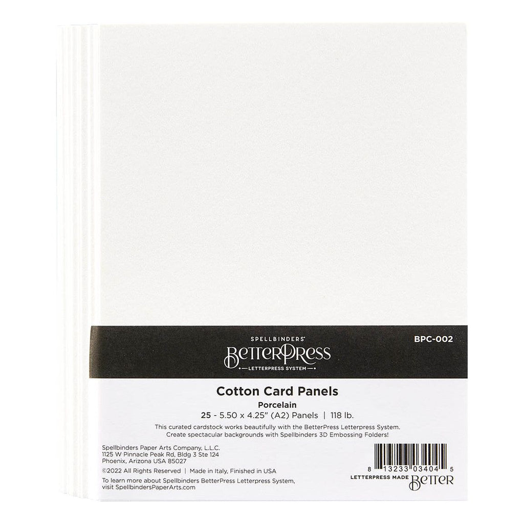 8.5 x 11 Watercolor Cardstock - 25 pack, Spellbinders - Default Title -  Spellbinders Paper Arts