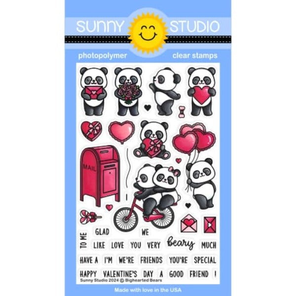ADM-022 HEART CANDY Mini Planner Stamps photopolymer Clear Stamps