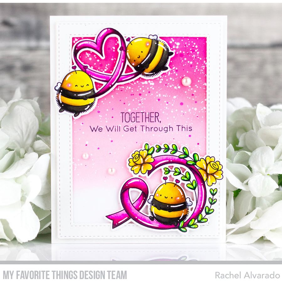 Honey Bee Busy Bees Clear Stamp Set Hbst-054