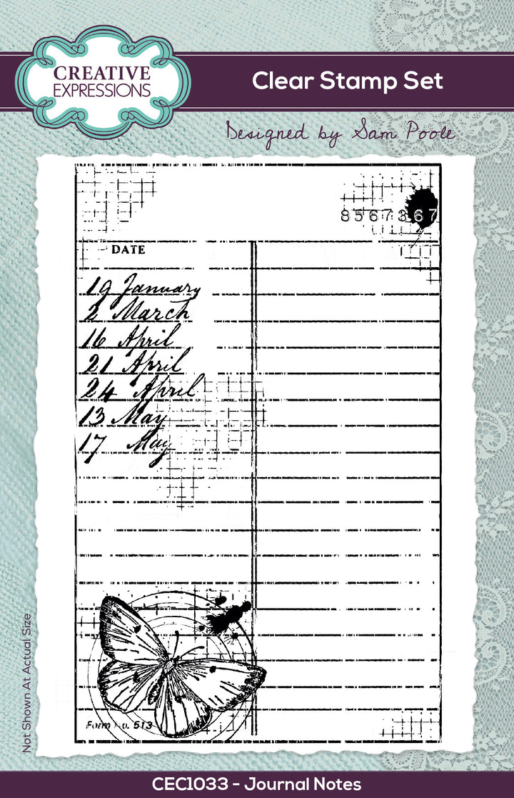 Creative Expressions • Clear stamp set Queen bee