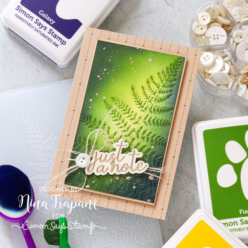 Double Embossing: Another Way to Use Embossing Folders! - Nina-Marie Design