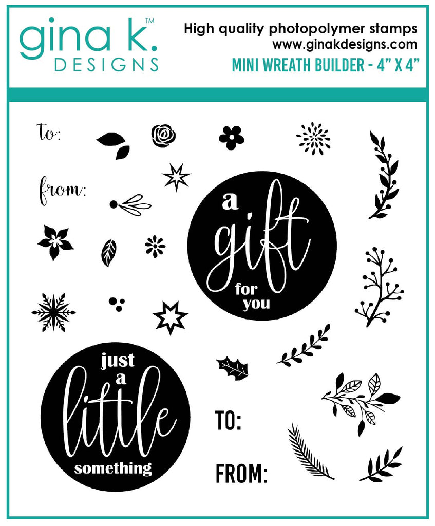 Gina K Designs BIRTHDAY CHEER Clear Stamps gkd154 – Simon Says Stamp