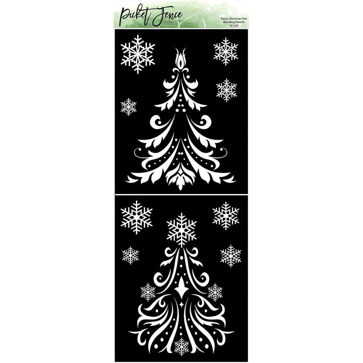 Benzie Felt Christmas Tree Forest with Pattern & Stencil Spray - Therm O Web