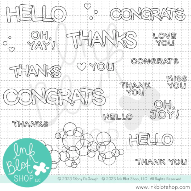 Months & Days (Calendar Builder) :: 4x6 Clear Stamp Set – Ink Blot Shop LLC