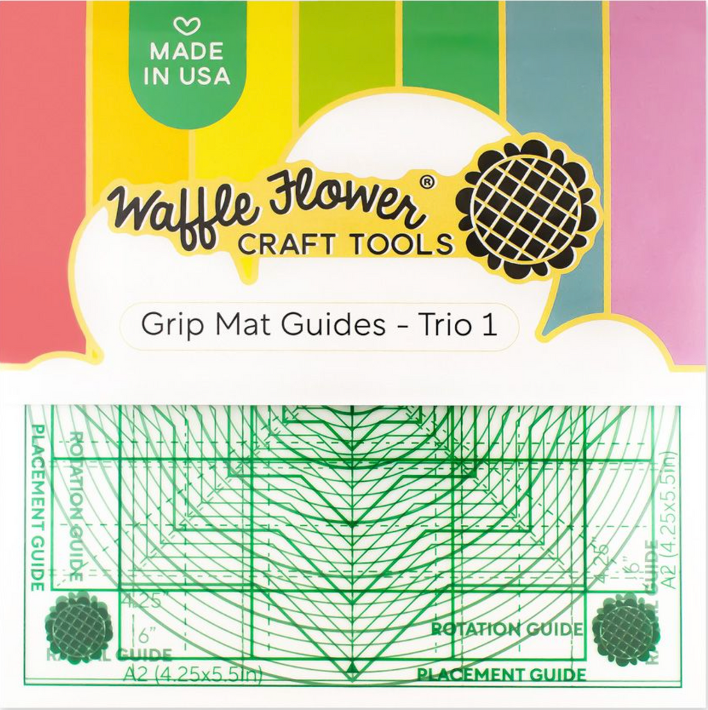 Waffle Flower 5.5x8.5 Grip Mat