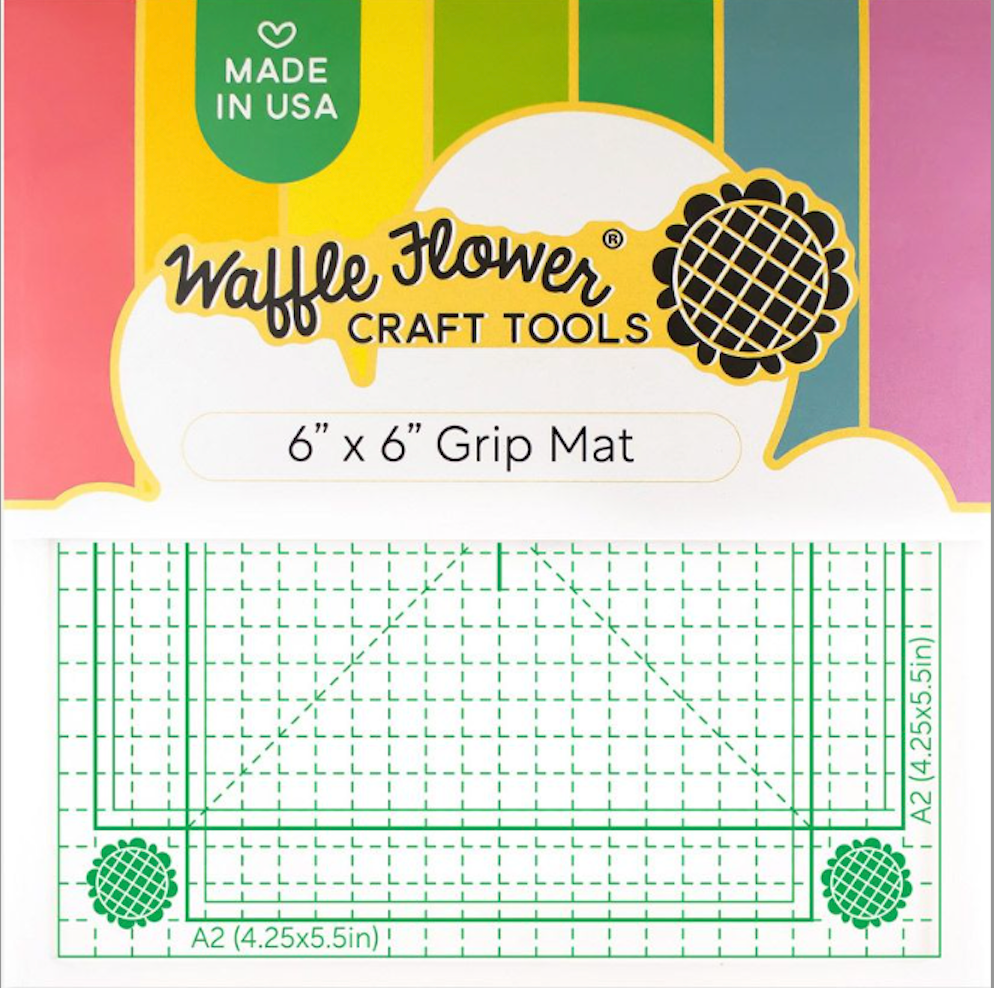 Grip Mat - 5.5 x 8.5 by Waffle Flower - Kat Scrappiness