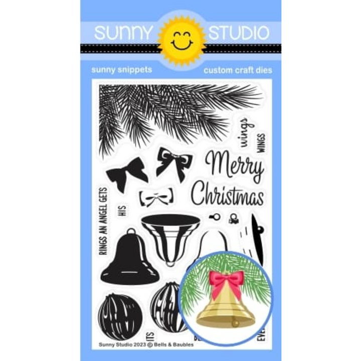 Sunny Studio Baking Spirits Bright Stamps Clear Photopolymer Holiday -  Sunny Studio Stamps