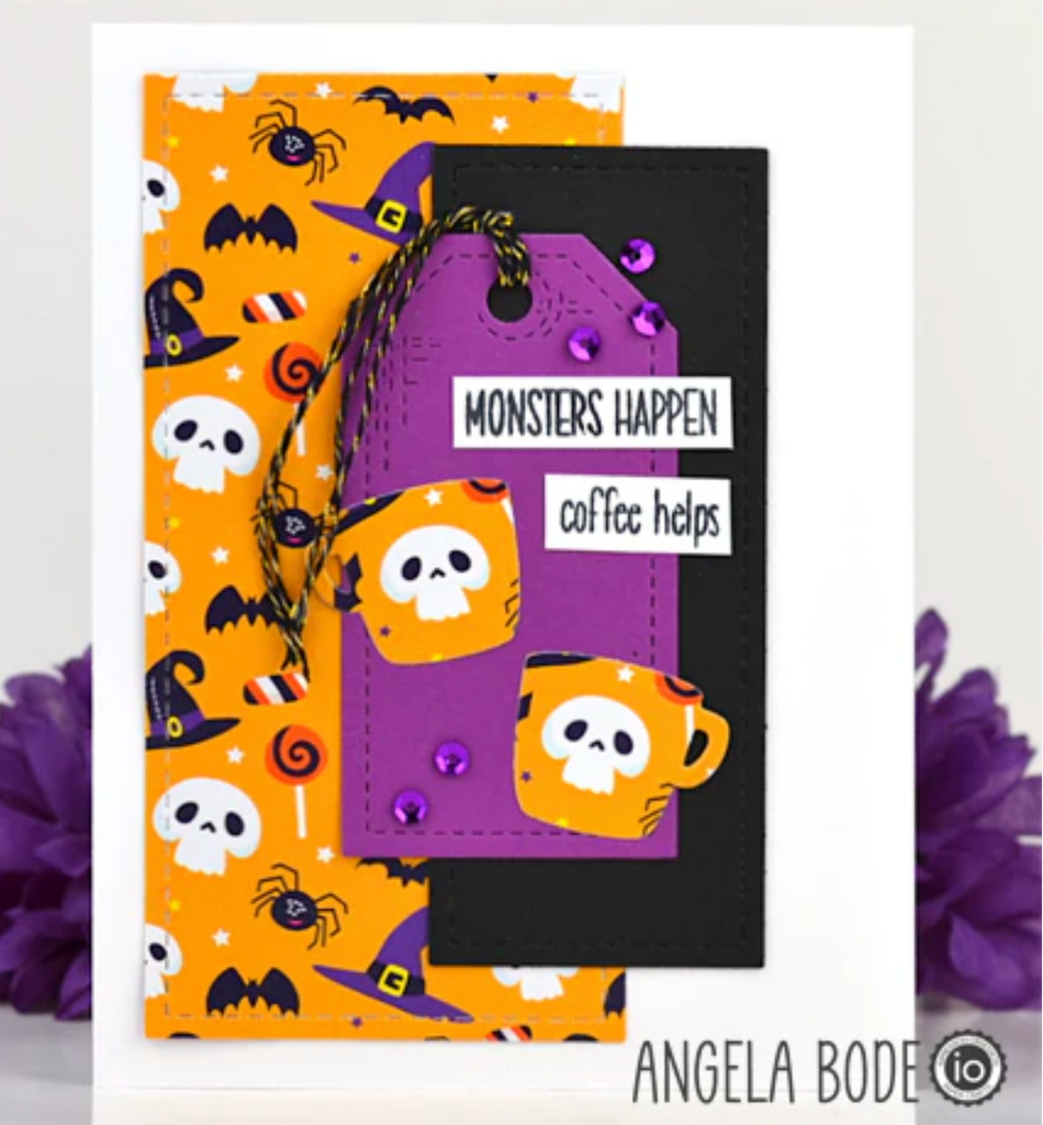Doodlebug Monster Madness 12 X 12 Paper Pack, Monster Madness, Doodlebug,  Doodlebug Halloween, Halloween, Seasonal, Scrapbooking, Cards 