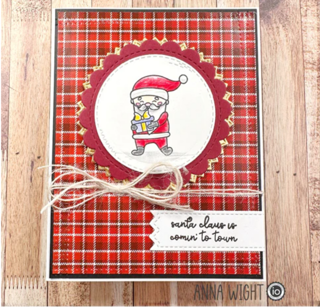Craft Consortium 12 Days of Christmas 6x8 inch Clear Stamp Set CCSTMP091