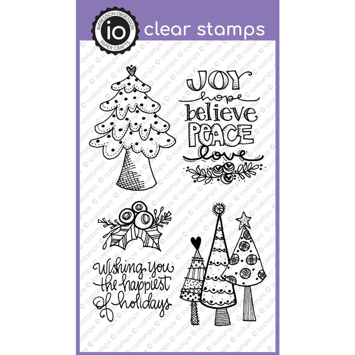 Stamperia Create Happiness Christmas Calendar, Monthly Clear