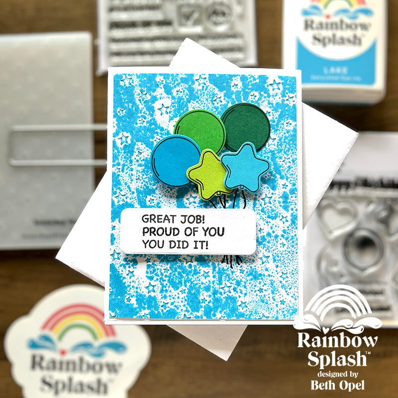 Rainbow Splash Gem Stickers rsg1 – Simon Says Stamp
