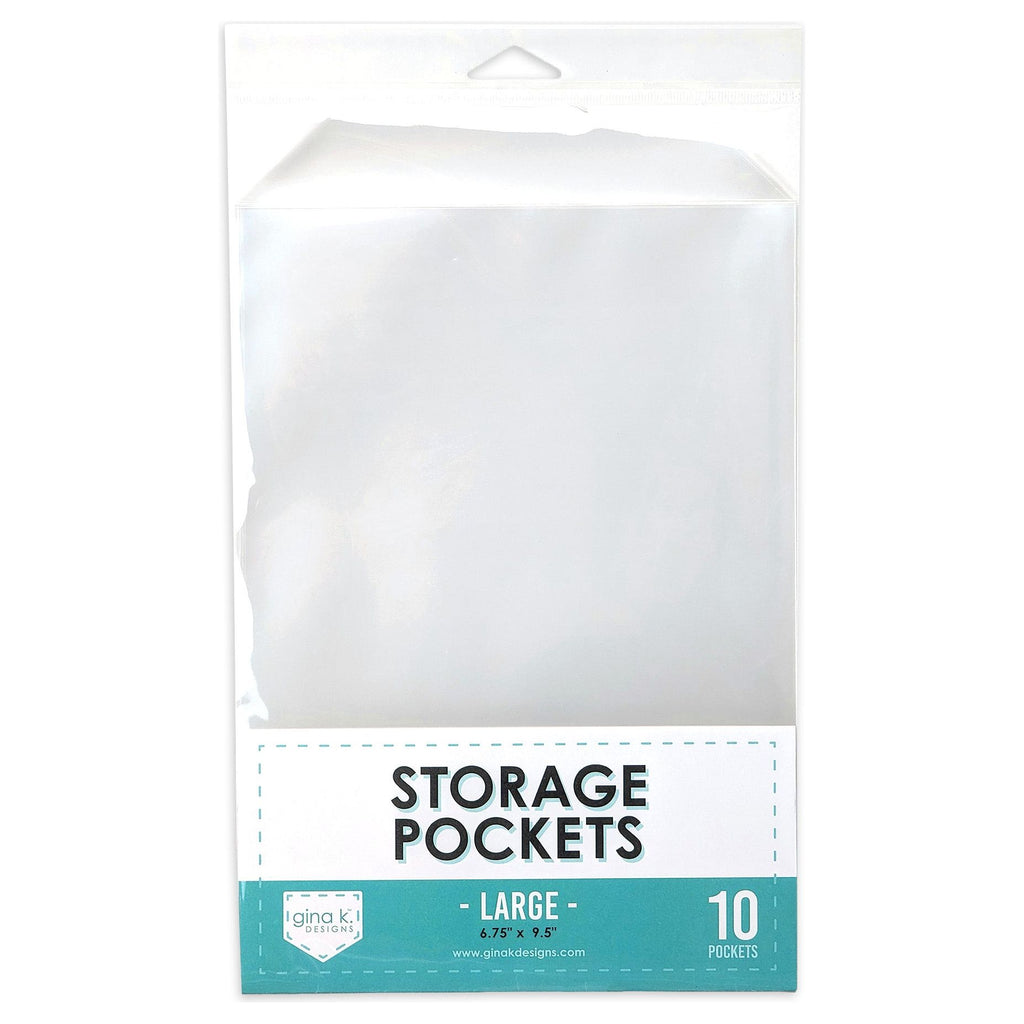 Avery Elle EXTRA LARGE Stamp and Die Storage Pockets 6.75 x 9.375 Set –  Simon Says Stamp