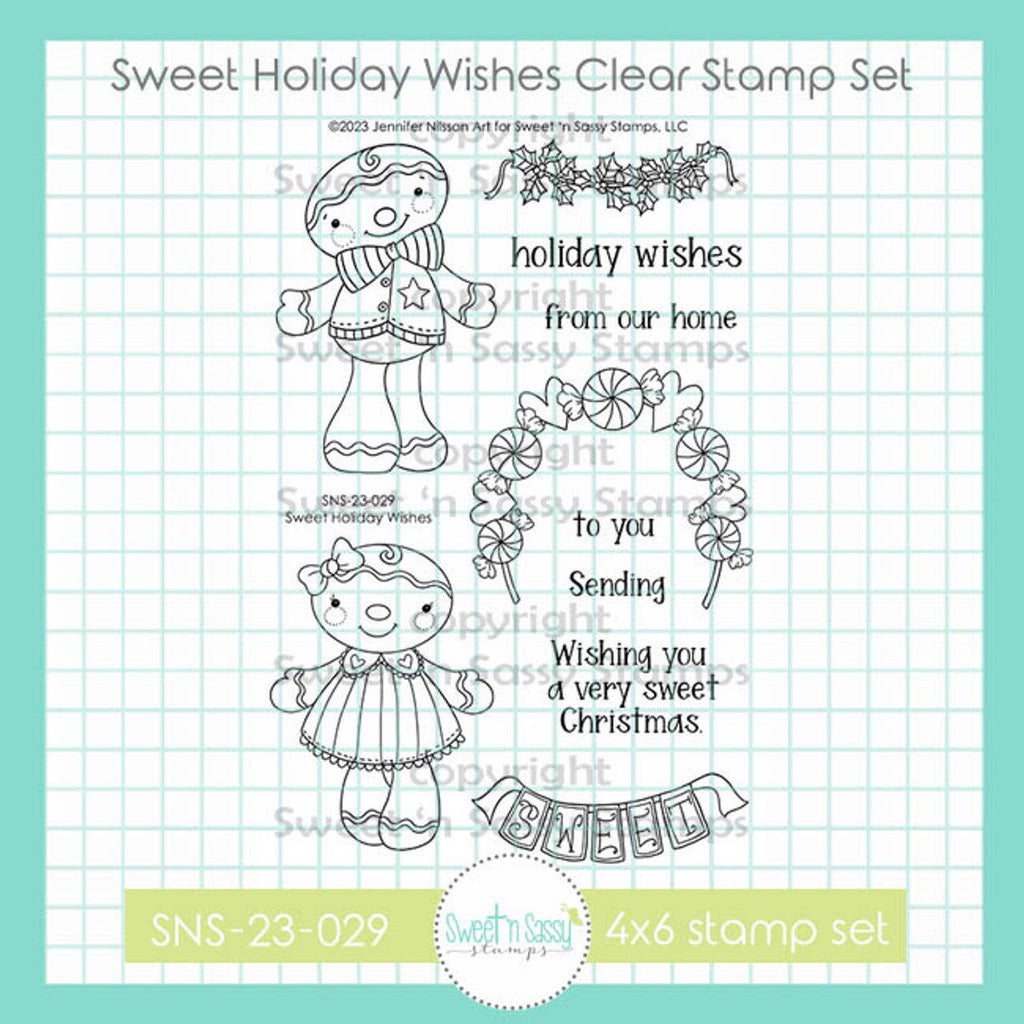 Sweet 'N Sassy Large Snowflake Background Clear Stamp sns-23-032 – Simon  Says Stamp