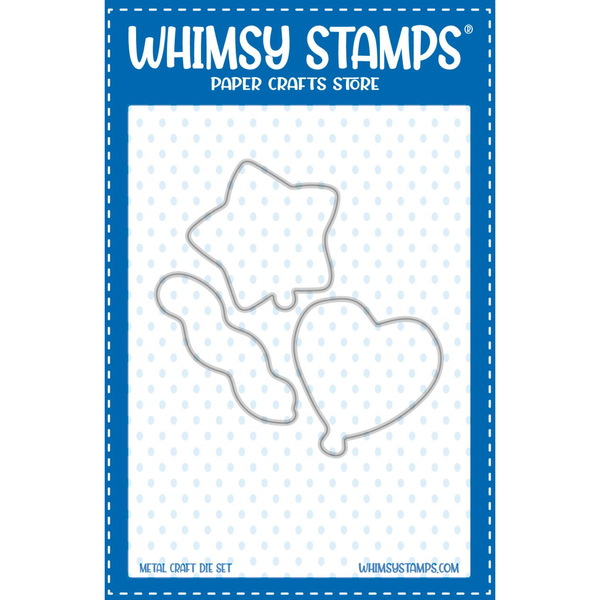 Whimsy Stamps Happy Birthday Plate Cover Die WSD508a