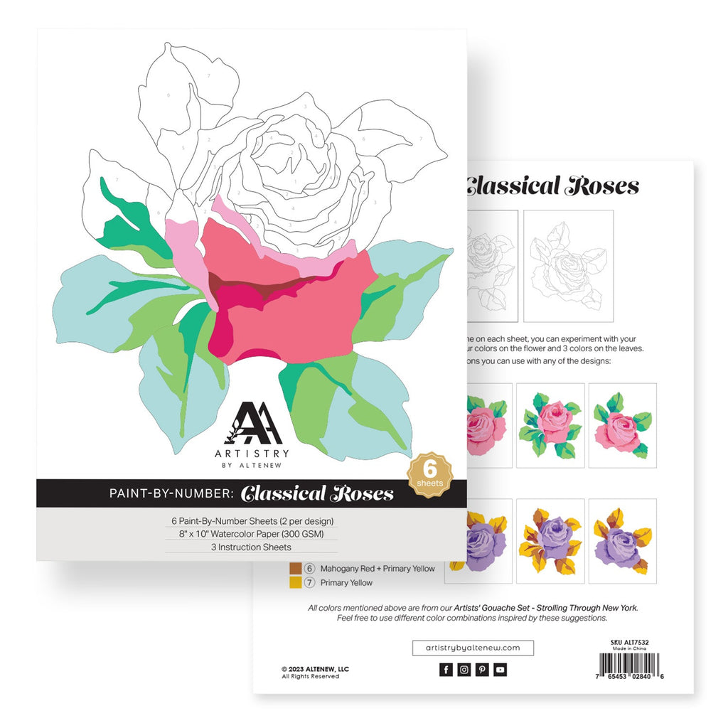 Altenew Exotic Blooms Adult Marker Coloring Book
