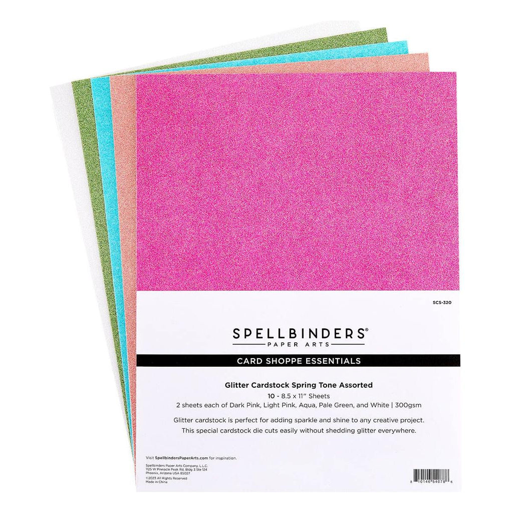 Cream Cardstock 8 1/2 x 11 - 25 pack - Spellbinders Paper Arts