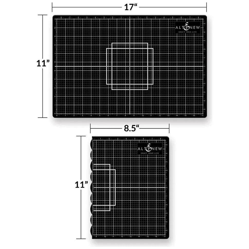 Dahle Vantage 10670 Self-Healing Cutting Mat, 9x12, 1/2 Grid, 5 Layers  for Max Healing, Perfect for Crafts & Sewing, Black