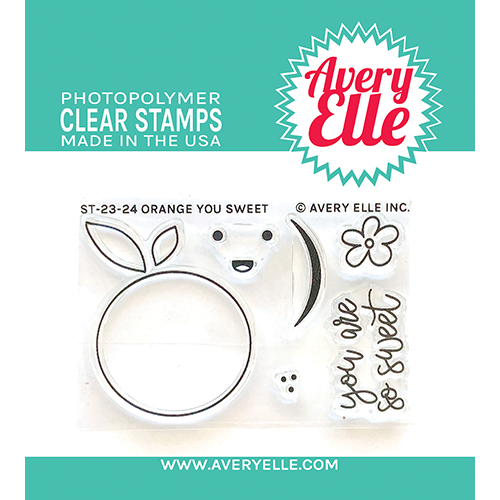 Avery Elle Clear Stamp Set 4 inch X6 inch Hoot Hoot Hooray