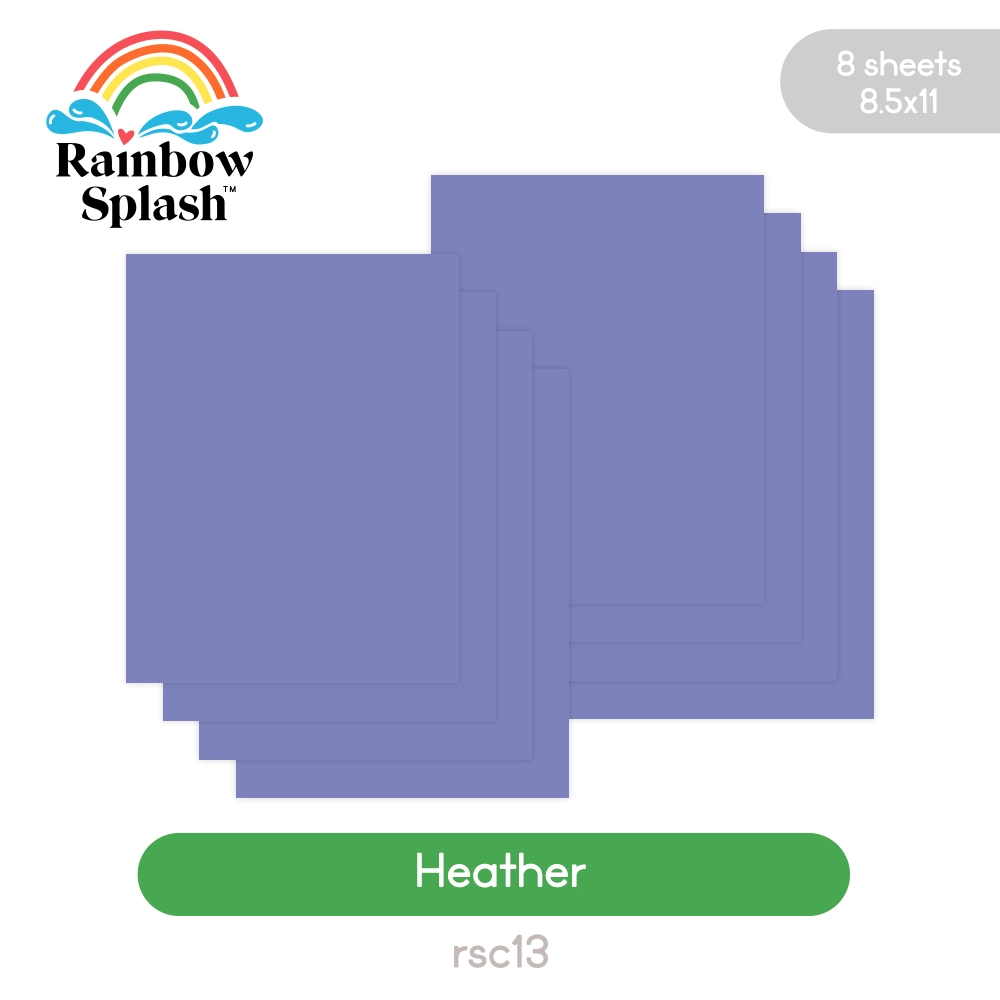Lilac Card Stock - 8 1/2 x 11 in 90 lb Cover Smooth