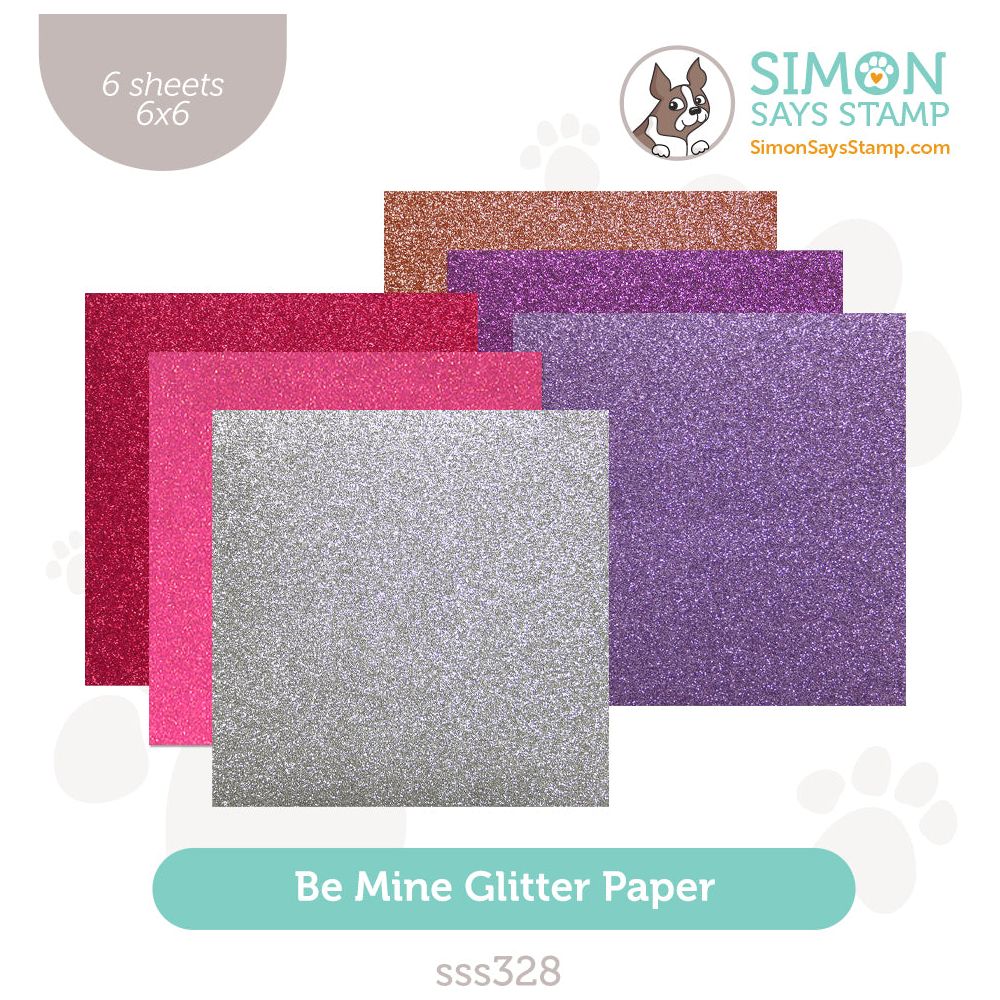 Simon Says Stamp PAWSITIVELY VELVET LUXURY CARDSTOCK Shades Of Blue ss