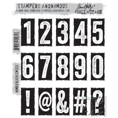 Tim Holtz Cling Rubber Stamps - Department Store CMS458