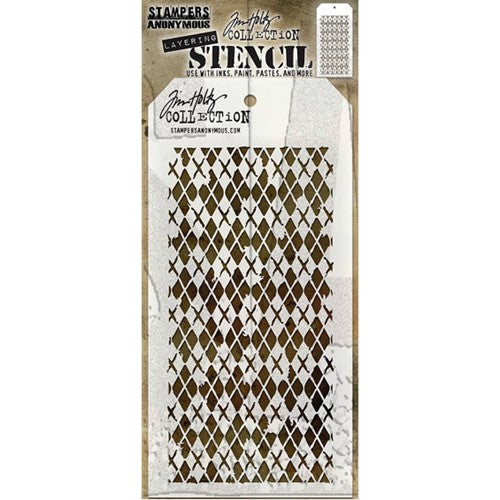 Tim Holtz Layering Stencil: Halftone THS144