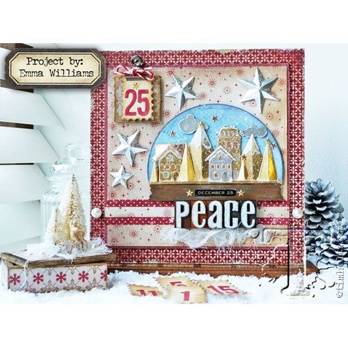 Tim Holtz Ideaology Countdown Brad Fasteners .5 31/pkg