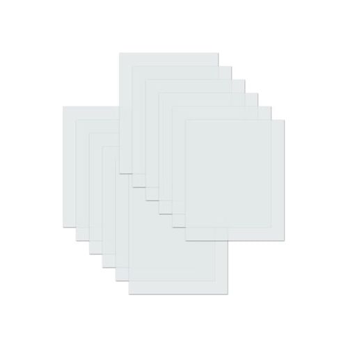 Silk White Cardstock - 8.5x11 inch - 100lb Cover - 25 Sheets