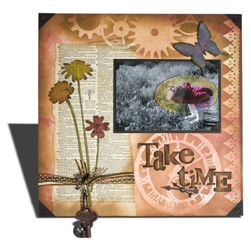 Tim Holtz Cling Mount Stamps - Calendar 2 CMS035