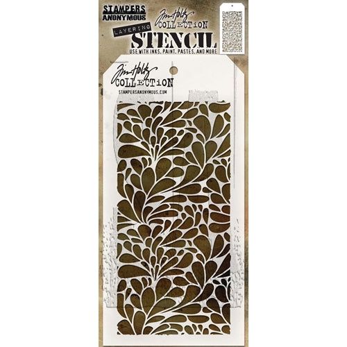 Tim Holtz Layering Stencil: Brush Arch - THS168