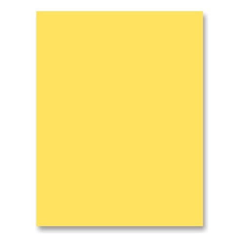 Simon Says Stamp Cardstock 100# BRIGHT YELLOW BY34