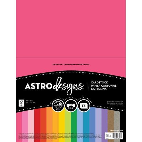 Lunar Blue Premium Color Card Stock Paper | 50 Per Pack | Superior Thick  65-lb Cardstock, Perfect for School Supplies, Holiday Crafting, Arts and
