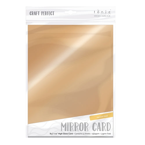Tonic Studios Craft Perfect Mirror Card Stock Pack Blue Hues 6x6