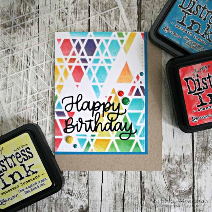 Simon Says Clear Stamps BIRTHDAY MESSAGES SSS101391