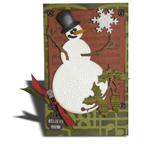 Tim Holtz -Stampers Anonymous Jolly Santa