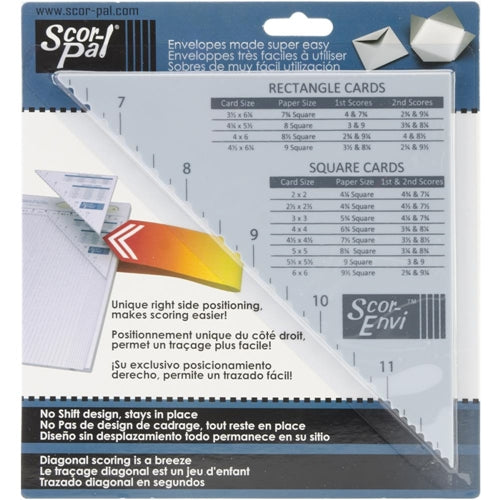 Scor-Buddy Value Bundle : SCOR-PAL, Maker of Scor-Tape and Scor-Pal scoring  board for making cards, envelopes and over 150 free craft projects
