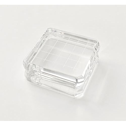 BAOFALI 11Pcs/Set 6 Acrylic Blocks Clear Stamp Block with Grid with 1  Pressing Stamping Tool 4 Stamp Scrubber Set Stamping Tools for Scrapbooking