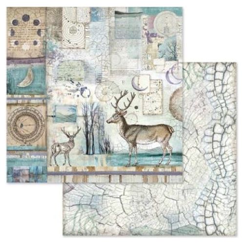 Stamperia - Magic Forest - 8x8 Backgrounds Paper Pad