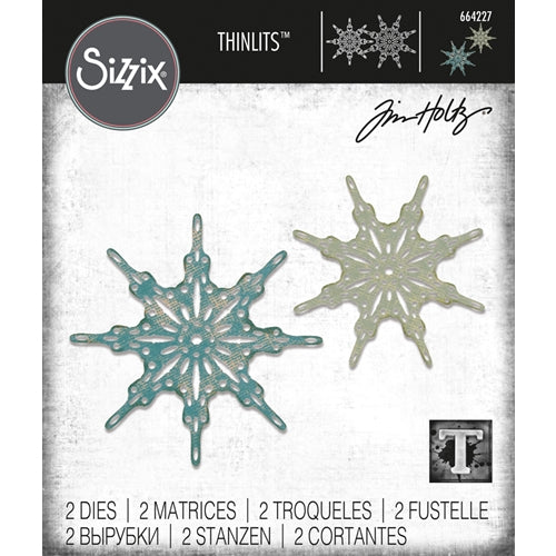 Unique Snowflakes Stamp + Thin Cuts (Z8010)