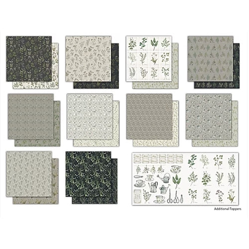 CRAFT CONSORTIUM 6x6 Paper Pad Premium Collection: Secret Garden -  Scrapbook Generation