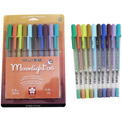 Gelly Roll® Moonlight® 10 Bold Point Gel Pen 10 Color Set