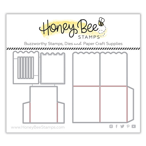 Honey Bee Coffee Card Gift Holder Dies HBDS-CG
