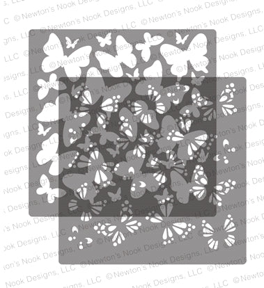 Floral Lace Stencil - Newton's Nook Designs
