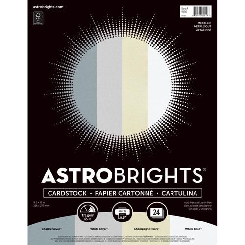 Neenah Astrodesigns Cardstock Pack 4.5X6.5 72/Pkg