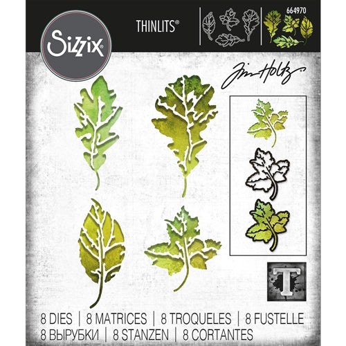 Tim Holtz Sizzix TALL PINES Thinlits Dies 665583 – Simon Says Stamp