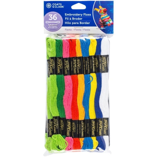 DMC Embroidery Floss Pack 8.7yd Popular Colors 36/Pkg