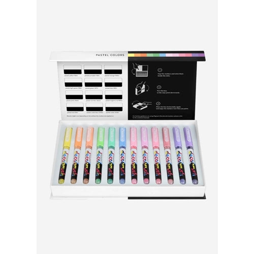 Karin Brushmarkers Pro Markers and Sets - Set of 12, Sky Colors 