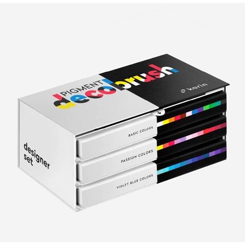 Karin Brushmarker PRO Mega Box 60 Color +3 blenders Set