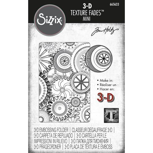 Sizzix® Tim Holtz Mini Kaleidoscope 3D Texture Fades Embossing