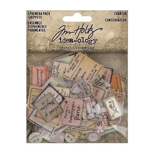 Tim Holtz Ideaology Countdown Brad Fasteners .5 31/pkg